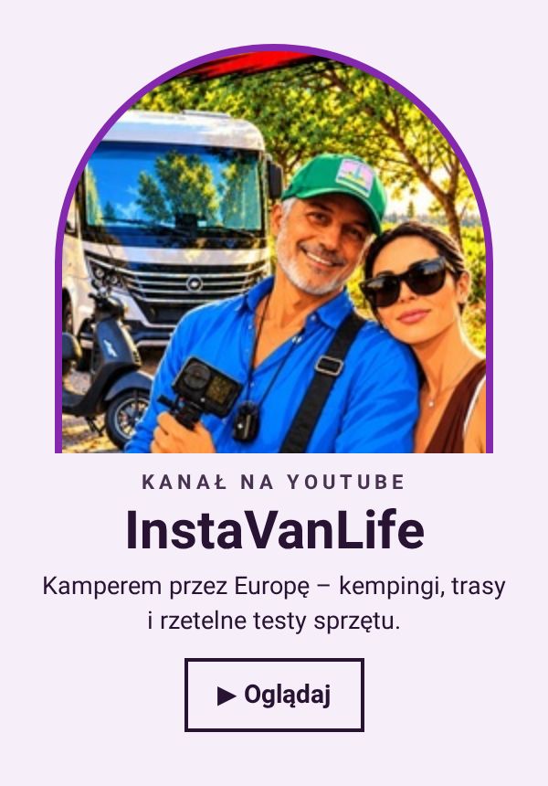 InstaVanLife – kanał o podróżach kamperem na YouTube